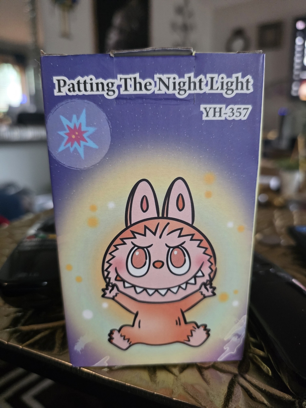 Labubu Patting The Night Light YH-357  Kids Night Light Recharable